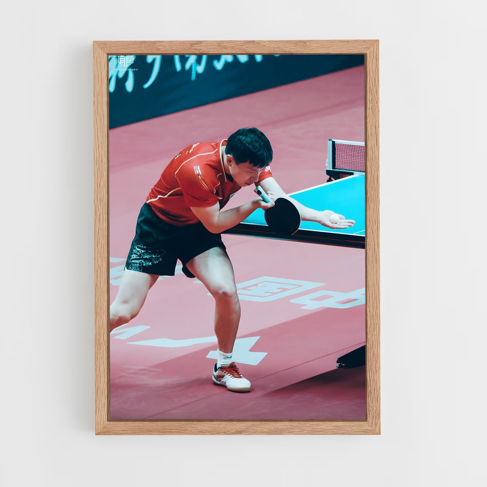 Poster Smash du Ping-Pong – affiche Tennis de table (vue 4)